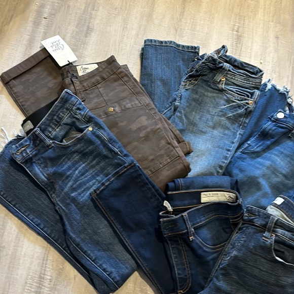 Jeans 👖 sizes 24-26 ~5 Size!! American Eagle, Aeropostale, Paige,good American - Picture 4 of 17